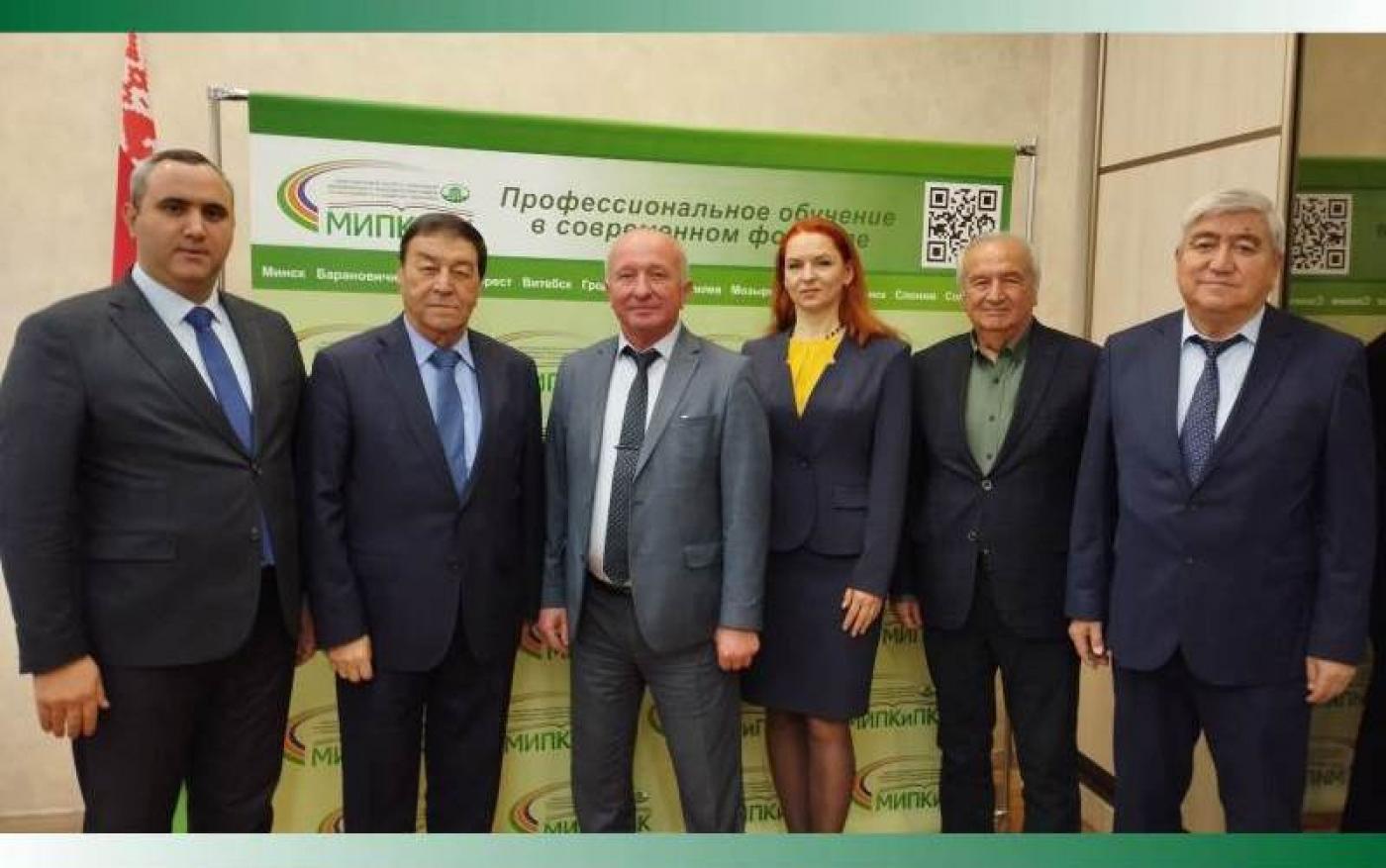 МИПК и ПК БНТУ посетила делегация Ташкентского архитектурно-строительного университета